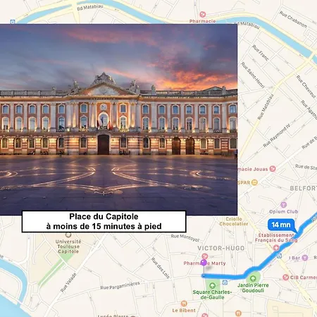 Le Bonrepos - 2 Chambres Clim & Parking * Toulouse