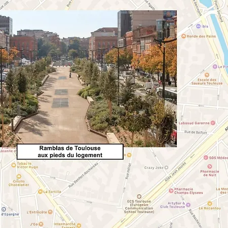 Le Bonrepos - 2 Chambres Clim & Parking *