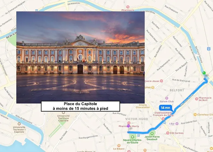 Le Bonrepos - 2 Chambres Clim & Parking * 툴루즈